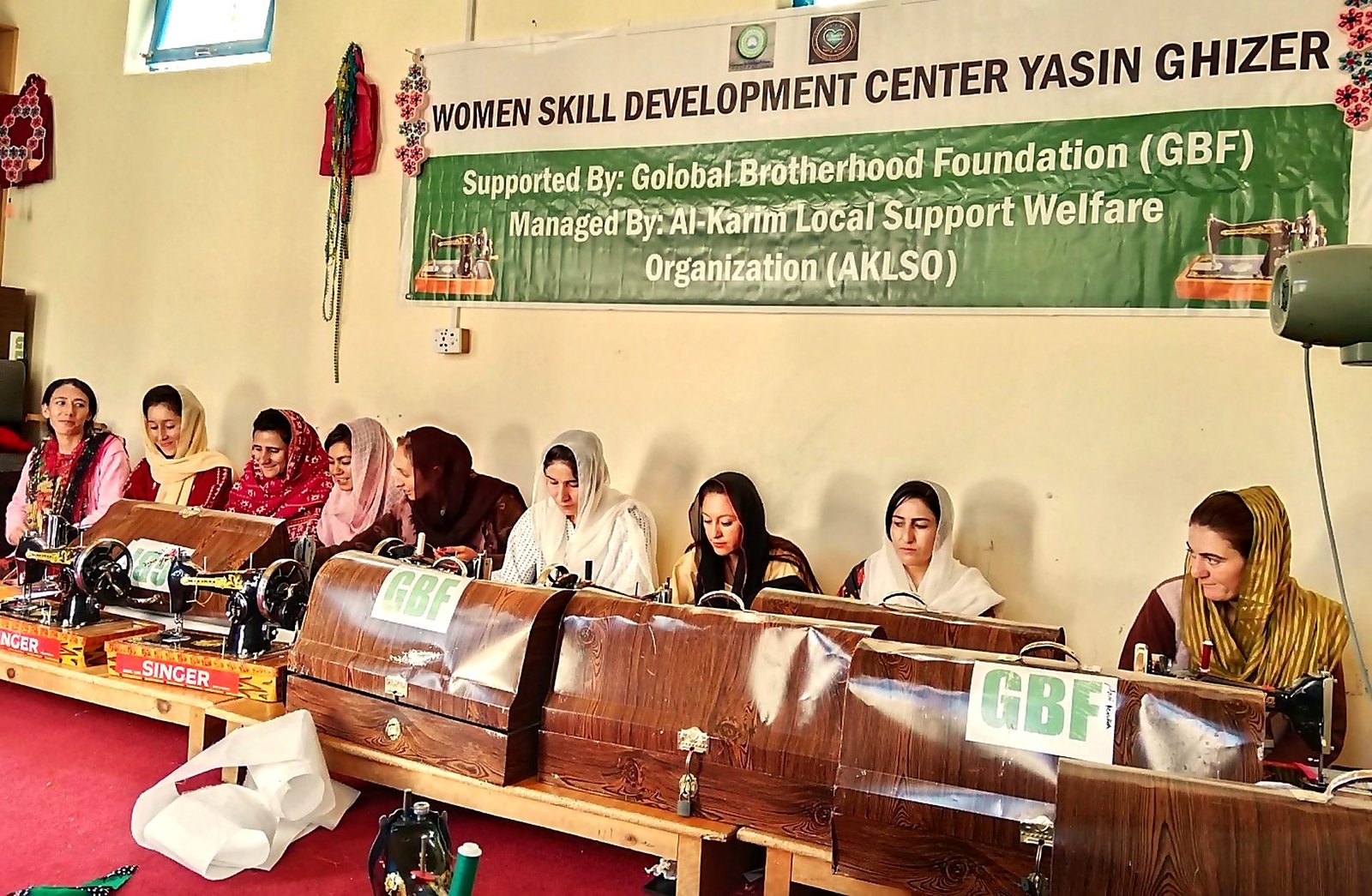 Vocational Center & Sewing Machine Donation